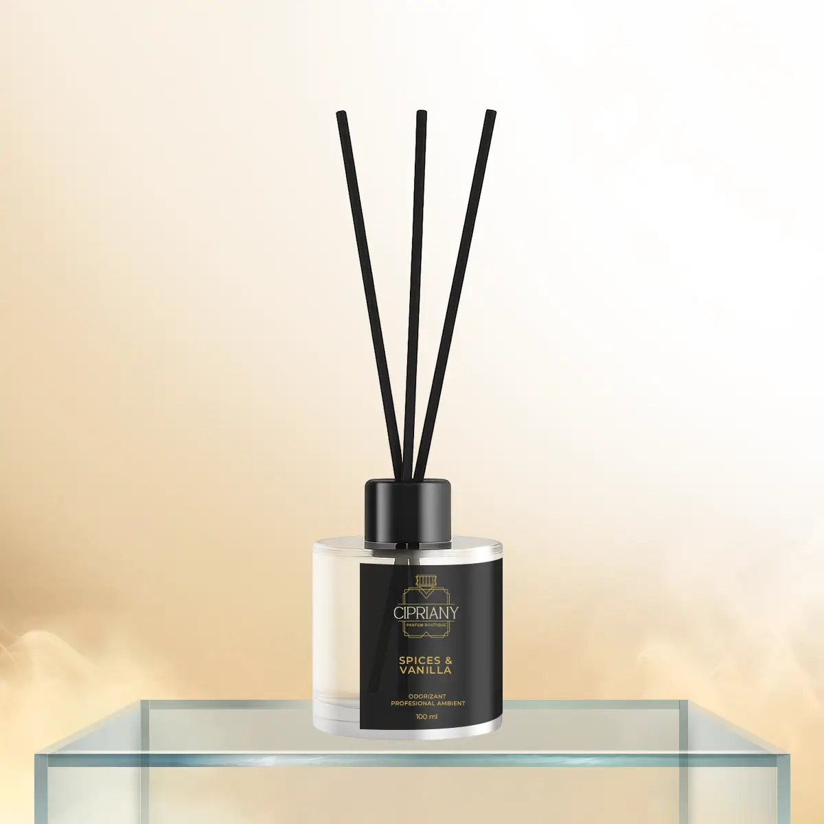 ODORIZANT CU BETISOARE Spices-Vanilla Dulce 100 ml