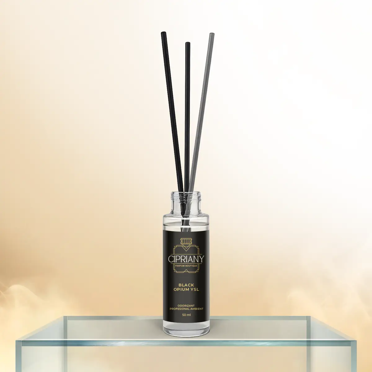 ODORIZANT CU BETISOARE Black Opium YSL - Oriental 50ml