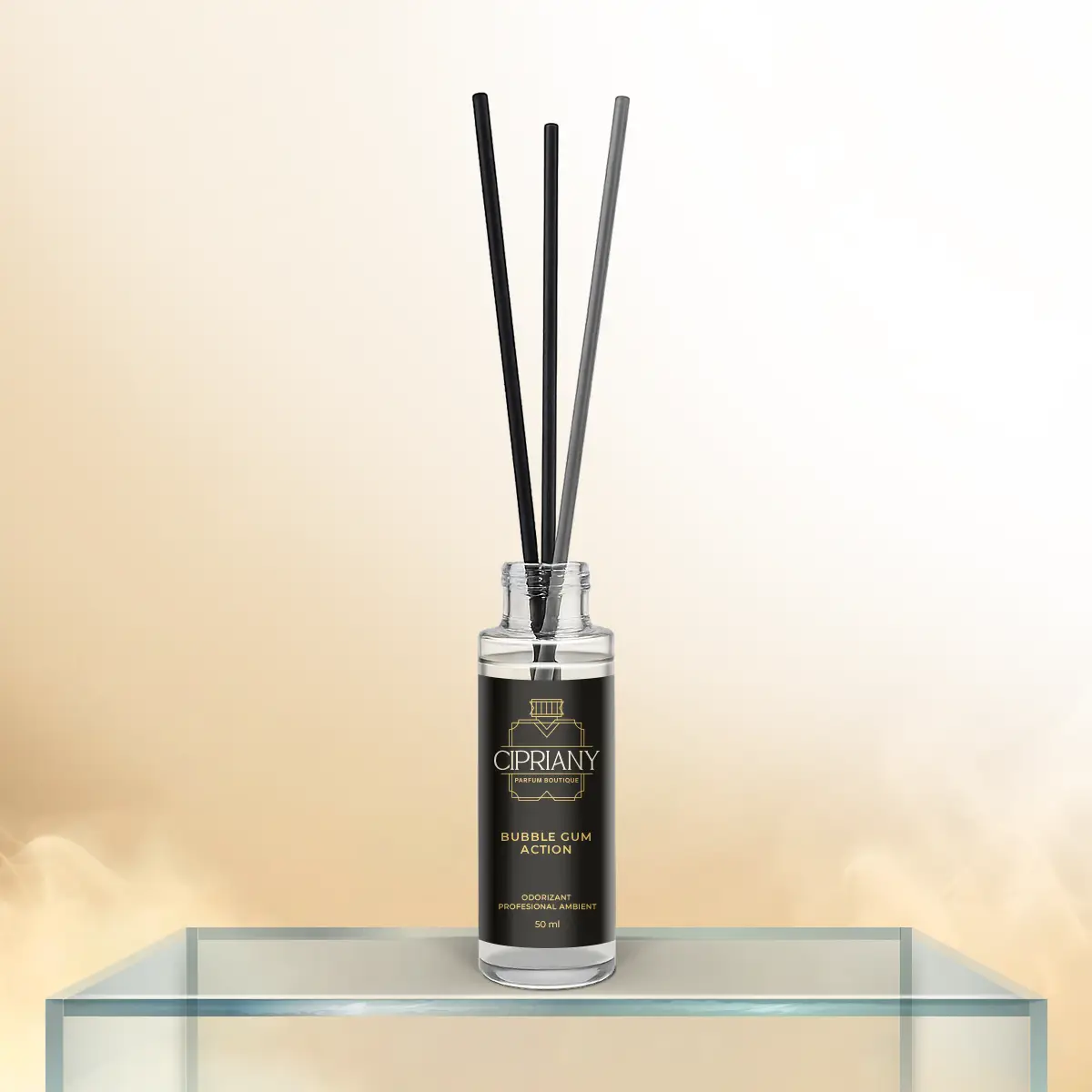 ODORIZANT CU BETISOARE Bubble Gum Action Fructat 50 ml